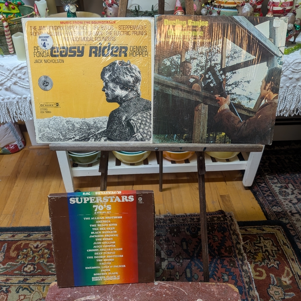 Special Box Set Of 4 Album's&Movie Sound Track's"Easy Rider&Deliverance"